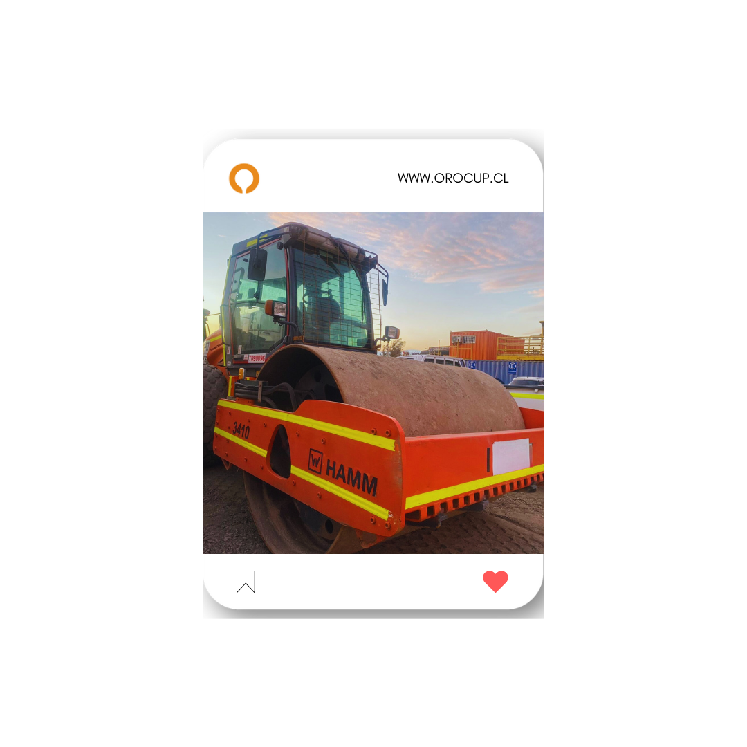 SE VENDE RODILLO DE 10 TON, MARCA HAMM, MODELO 3410